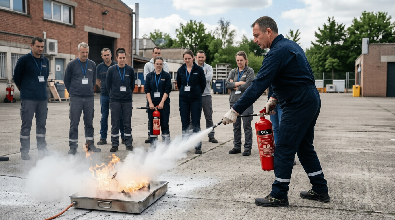 Formation manipulation extincteur Paris